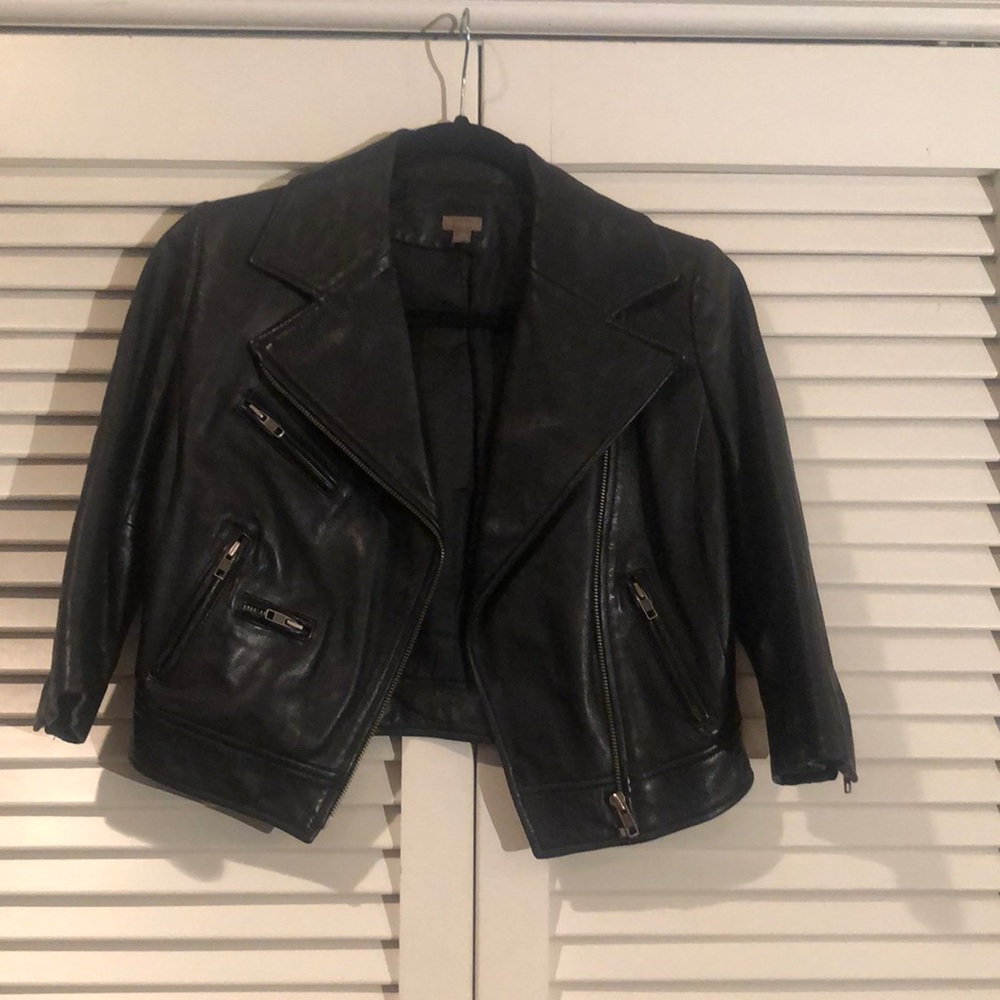 Halogen Leather Jacket - Final Markdown